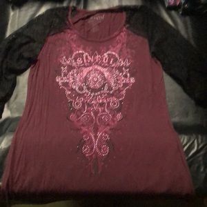 Sinful 3/4 sleeve shirt